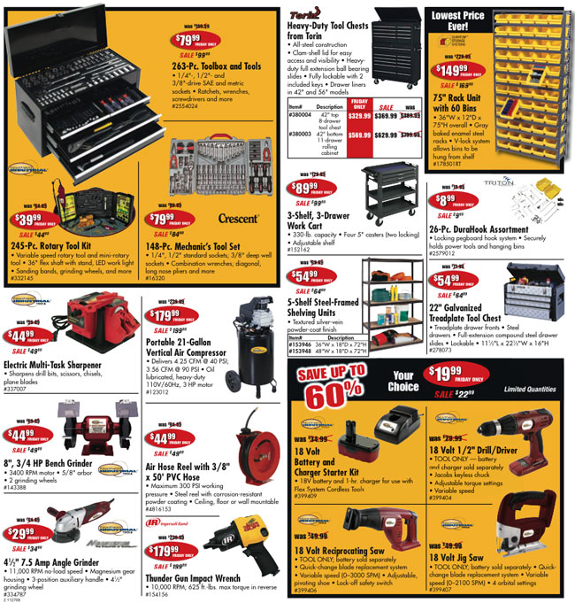 Northern Tool BlackFriday Ad Page 2