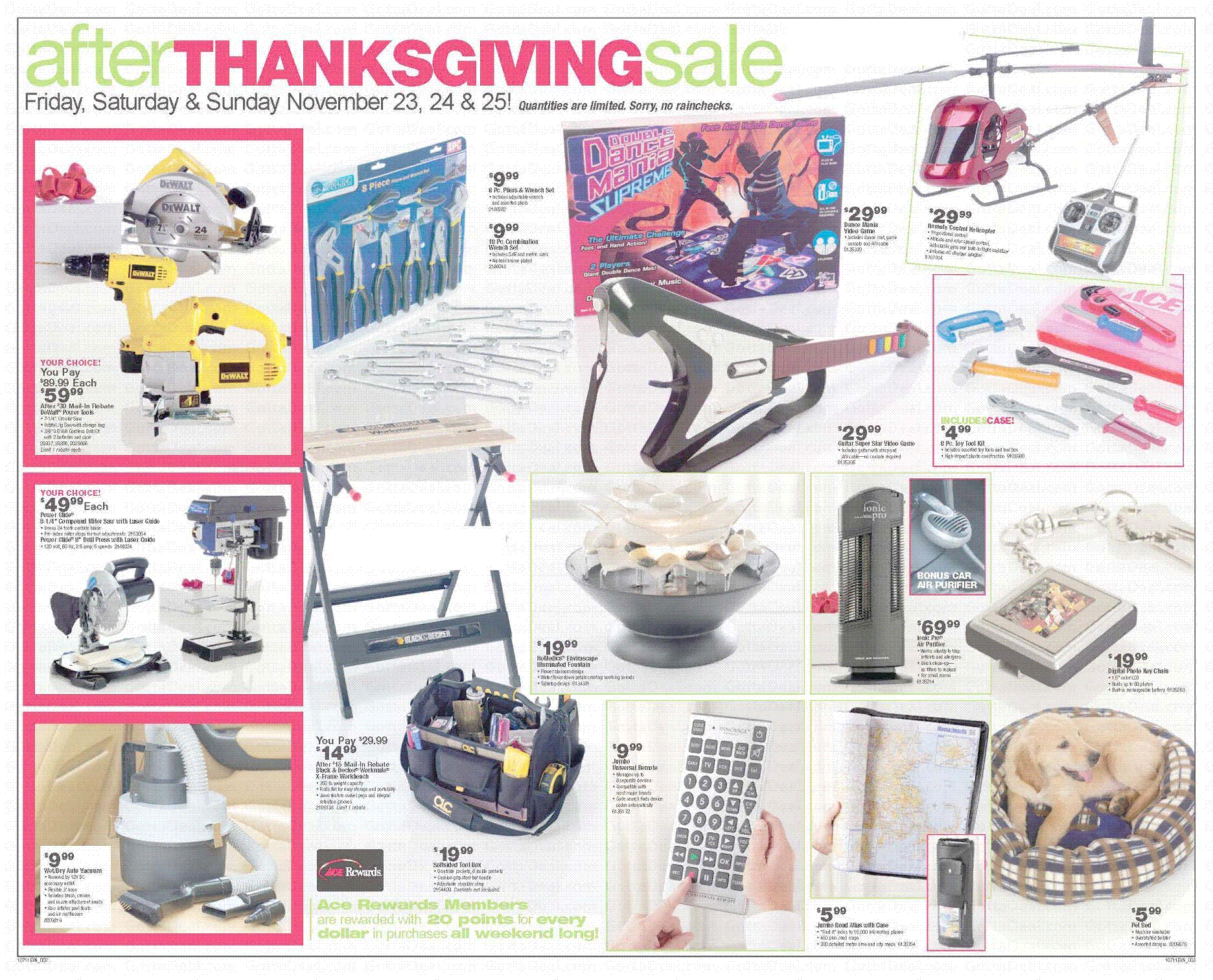 Ace Hardware BlackFriday Ad Page 2