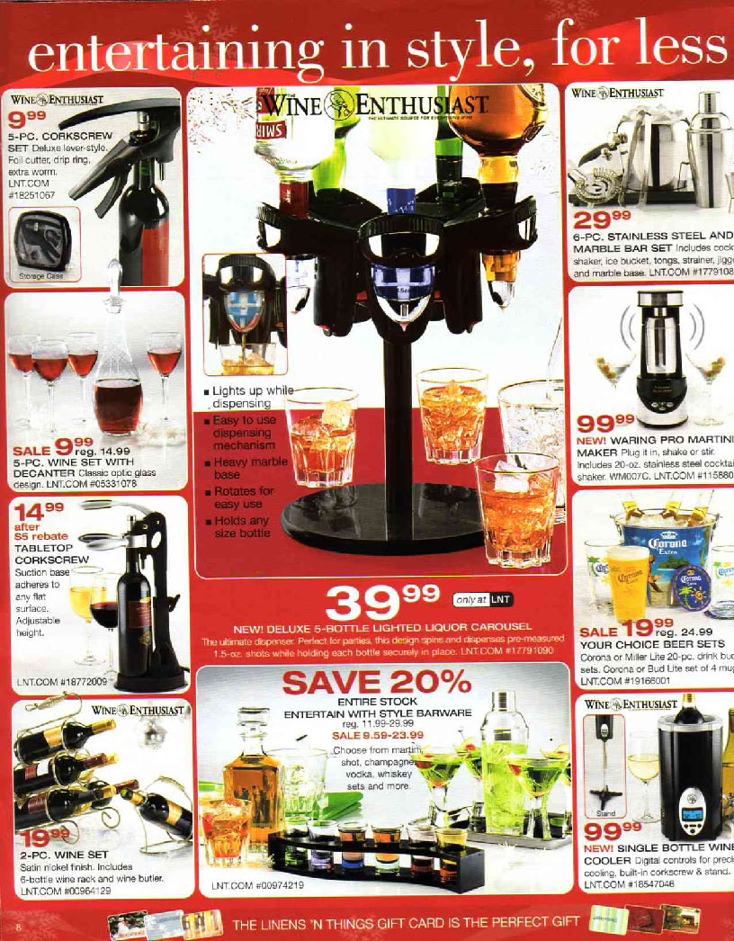 Linens-N-Things BlackFriday Ad Page 8