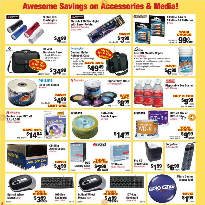 Micro Center BlackFriday Ad Page 2